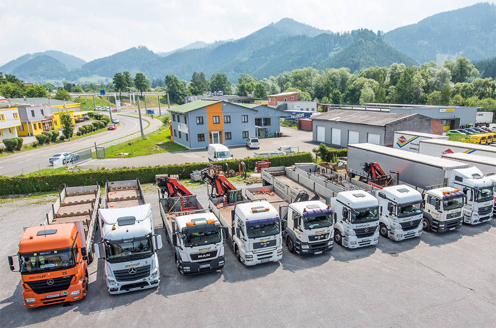 Breitfuss Transport Fuhrpark