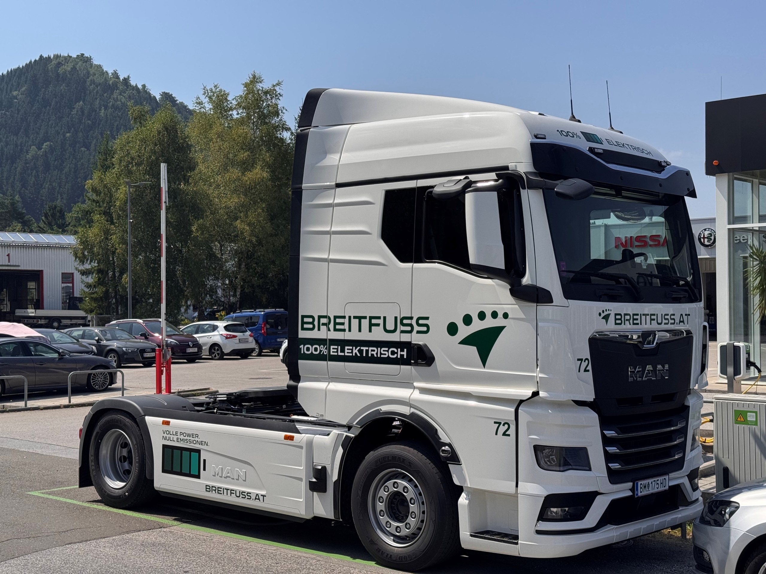 Breitfuss MAN eTGX – 100% elektrisch