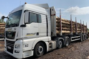Holztransporte und Holztransportfahrzeuge